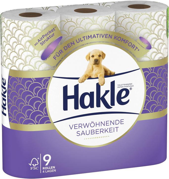 Hakle Verwöhnende Sauberkeit (9 x)