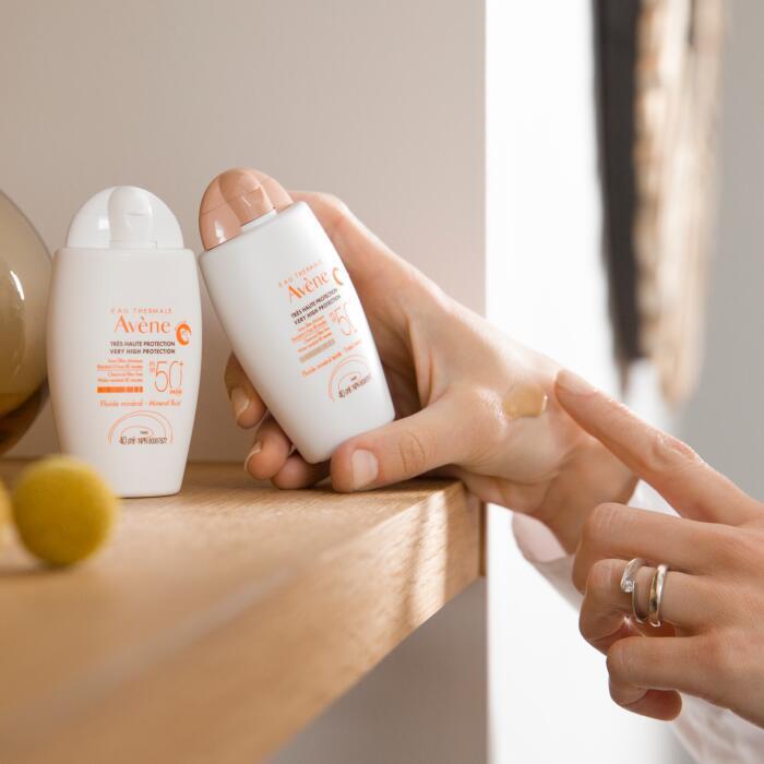 Actual product image Avène Sun Fluid Mineral SPF50+ (Suntan cream, SPF 50+, 40 ml, 71 g)