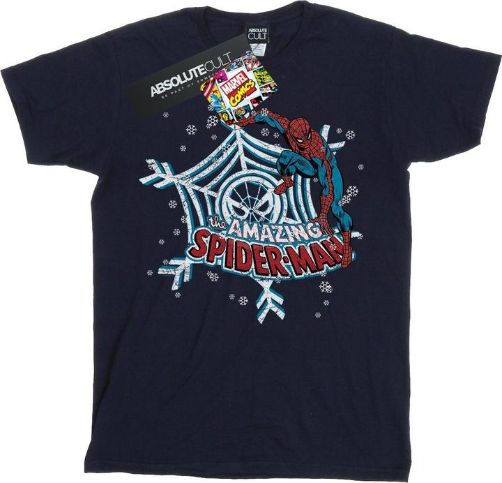 SpiderMan Christmas TShirt (S)