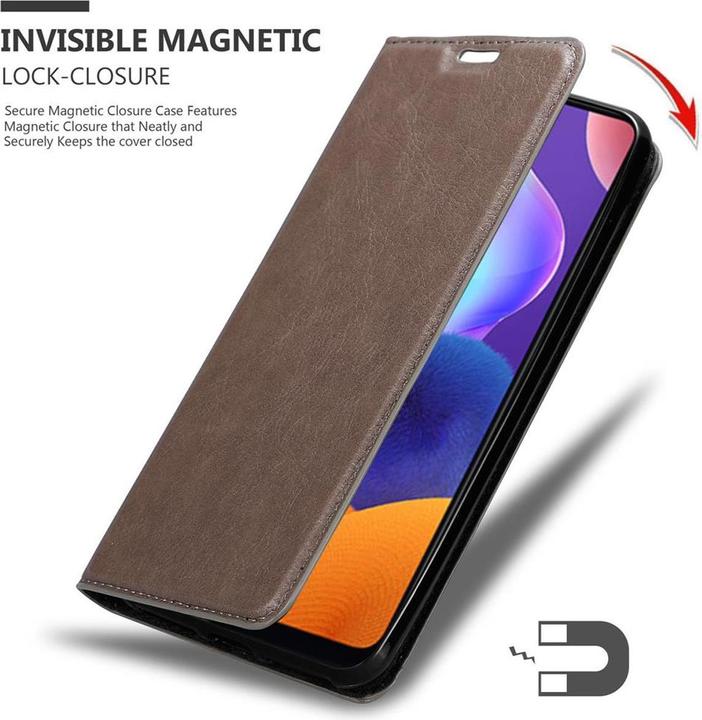 Immagine prodotto Cadorabo Copertina magnetica invisibile del libro (Samsung Galaxy A31)