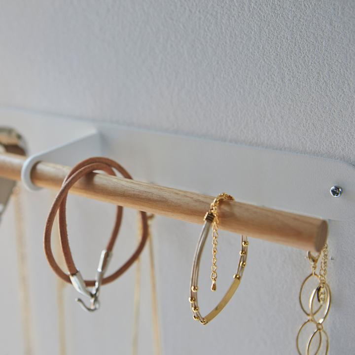 Actual product image Yamazaki TOSCA wall jewellery holder