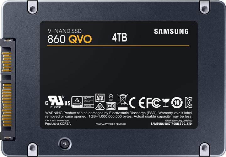 Image du produit Samsung 860 QVO (4000 Go, 2.5")