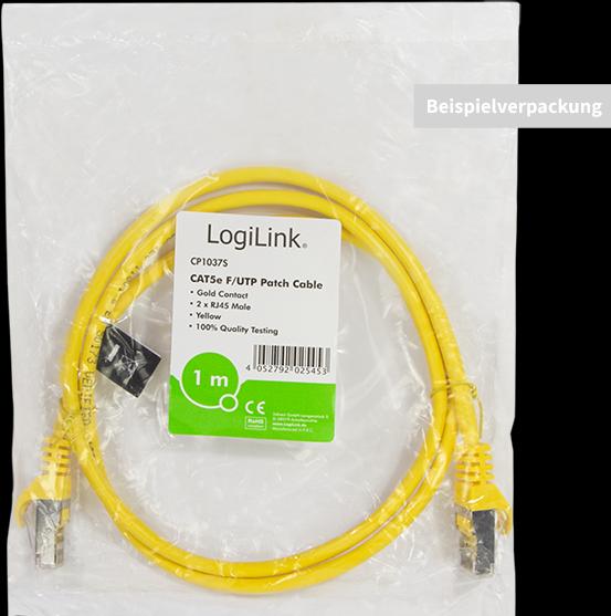 Actual product image LogiLink Network cable (F/UTP, CAT5e, 2 m)