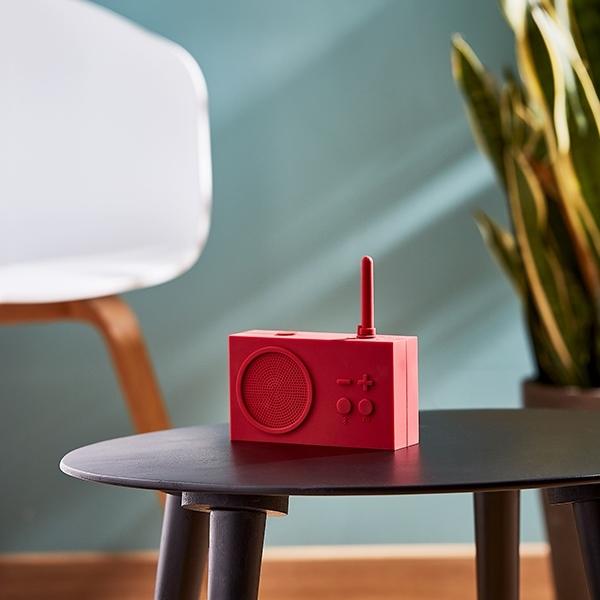 Image du produit Lexon TYKHO 3 BT/FM rouge foncé (VHF, Bluetooth)