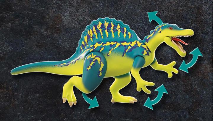 Actual product image Playmobil Spinosaurus: Double defense power (70625, Playmobil dinos)