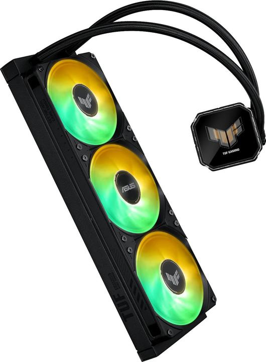 Actual product image ASUS Wak Tuf Gaming Lc Iii 360 Argb LCD