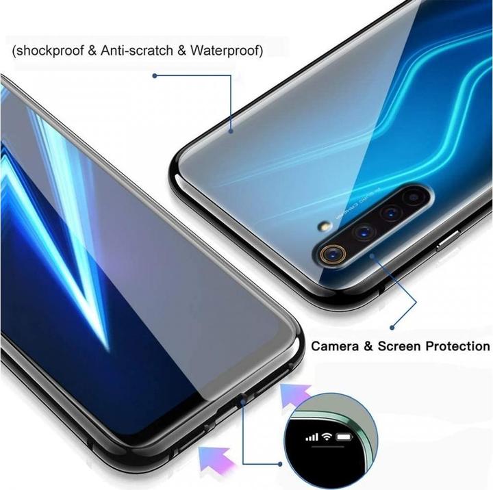 Image du produit G-Case Realme 6 Pro Aluminium Magnetic Glass Case Cover (Realme 6 Pro)