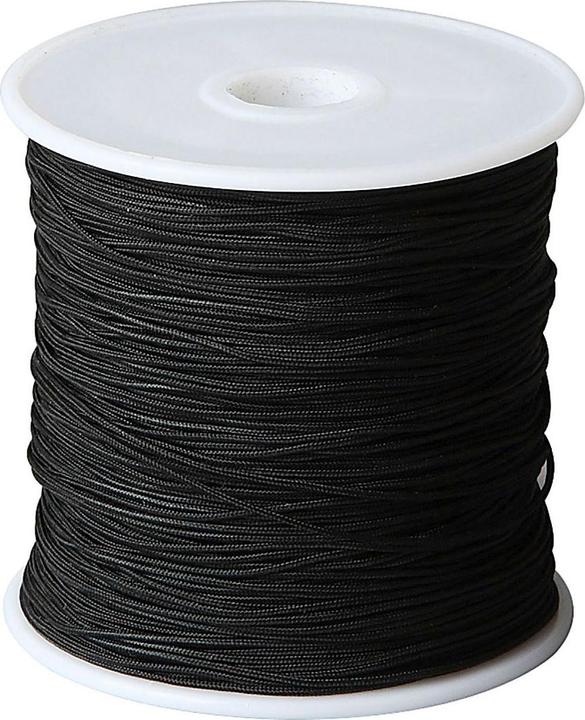Creativ Company Polyester cord black 1 mm, 50 m