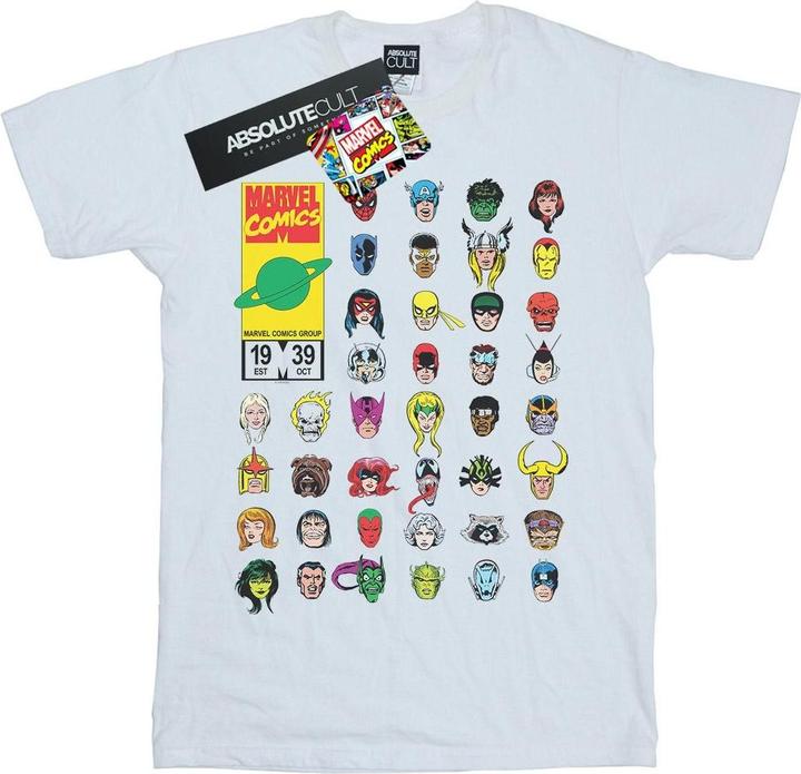 Comics Heads Cover TShirt (S)