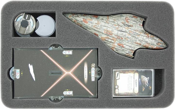 Produktbild Feldherr HSFV035BO - Schaumstoffeinlage für Star Wars Armada Wave 4 MC80-Sternenkreuzer der (Schaumstoff)