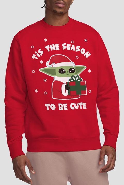Immagine prodotto Star Wars Tis The Christmas Season Felpa Grogu Adulto Unisex (S)