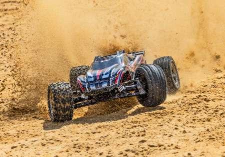 Actual product image Traxxas Rustler 4x4 Vxl HD without battery and charger (RTR Ready-to-Run)