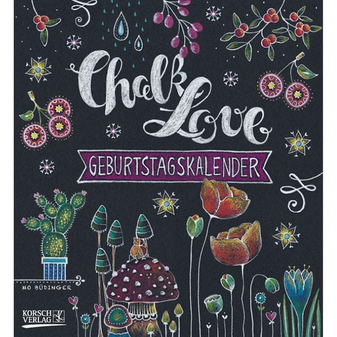 Image du produit Calendrier d'anniversaire Chalk Love (Spécial, Allemand)