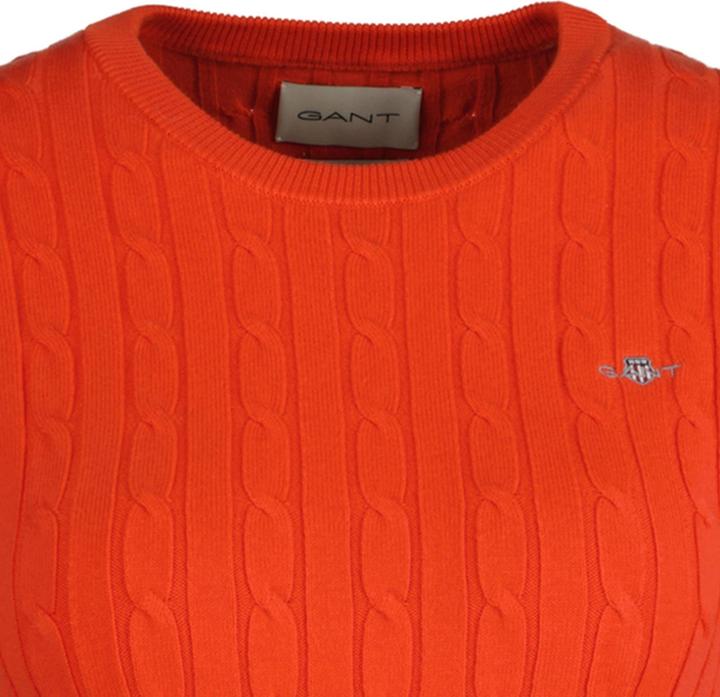 Actual product image GANT Stretch Cotton Cable C-Neck (S)