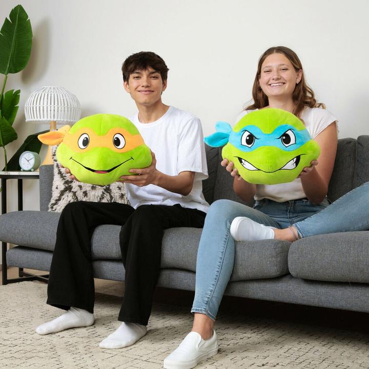 Image du produit Konjac Sponge Teenage Mutant Ninja Turtles Mocchi-Mocchi Mega peluche Michelangelo Head 27 cm (38.10 cm)