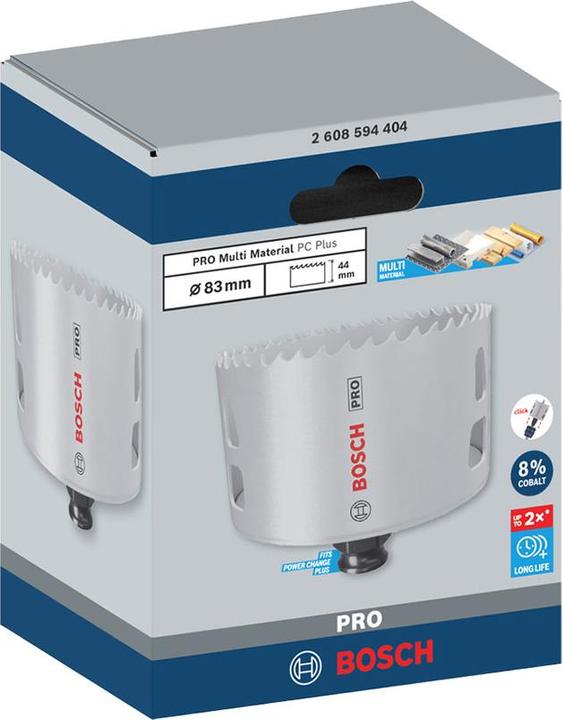 Produktbild Bosch Professional Zubehör Lochsäge Progressor for Wood and Metal, 83 mm (83 mm)