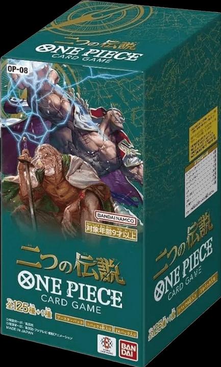 Produktbild One Piece Two Legends Booster Box OP-08 - Card Game - JP (Japanisch, Booster Pack)