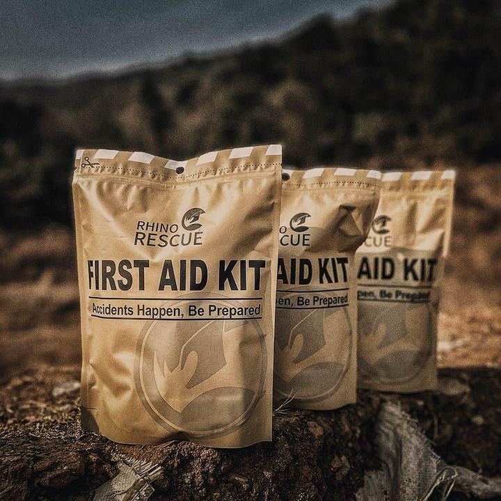 Actual product image Rhino Rescue Advanced Wound Care Kit Refill (7-teilig) - inkl. Metall-Tourniquet (First aid set accessories)