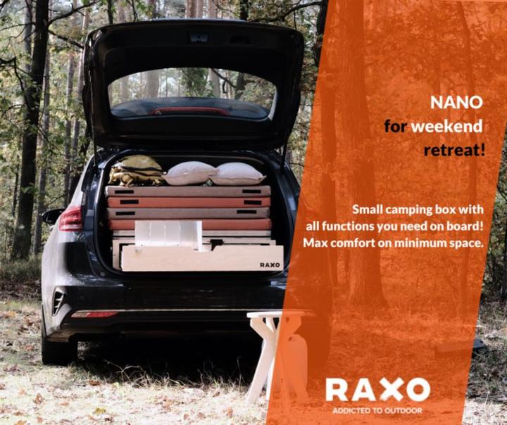Actual product image Raxo Camping Box Nano