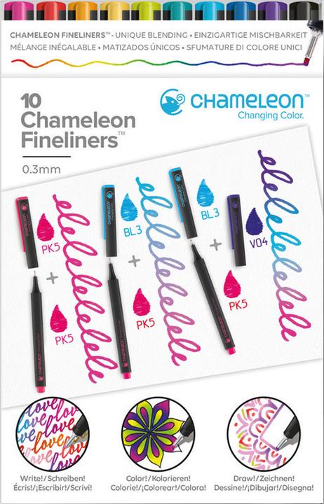 Image du produit Chameleon Fineliner Changing Color (Multicolore, 10 x)