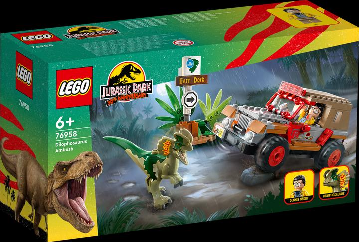 Produktbild LEGO Hinterhalt des Dilophosaurus (76958, LEGO Jurassic World)