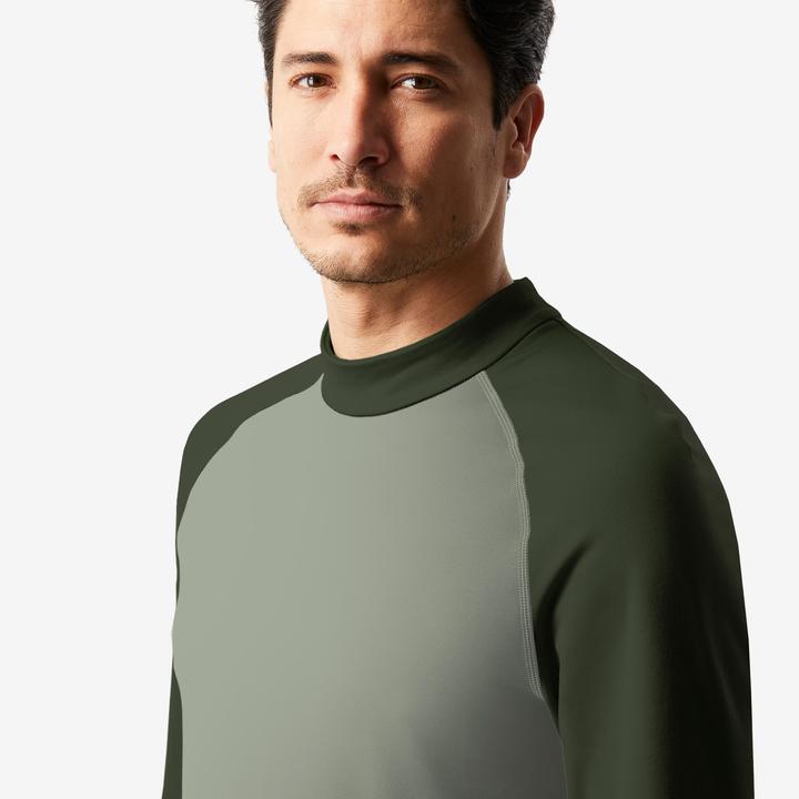 Produktbild Wedze Skiunterwäsche Funktionsshirt Herren - BL500 dunkelgrün/hellgrün (M)