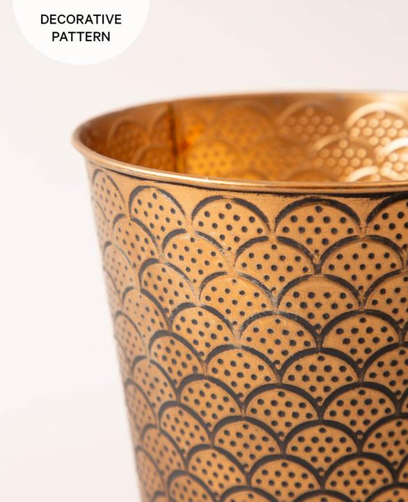 Actual product image Esmée Flower pot / planter Orient, sheet metal (16 cm)