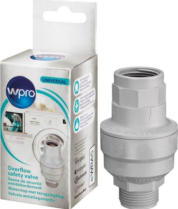 Produktbild WPRO Mechanischer Aqua-Stopp Grau
