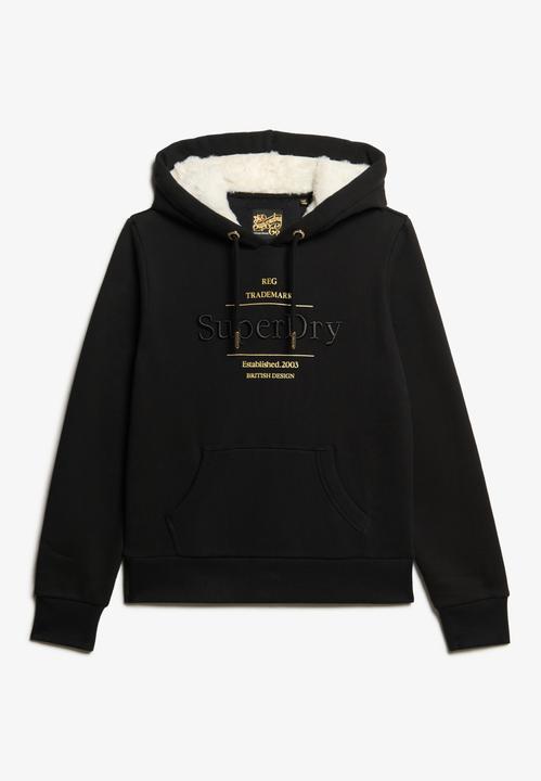 Produktbild Superdry hoodie damen luxe metallic logo (XS)