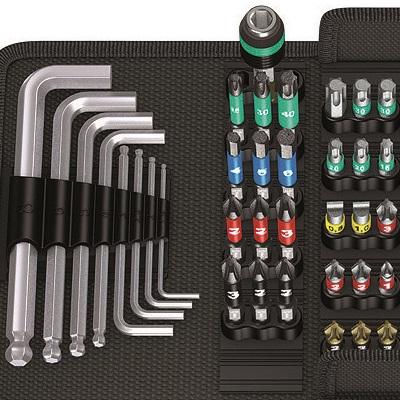 Produktbild Wera Kraftform Kompakt 100 (Innensechsrund TX M10, Innensechsrund TX M15, Innensechsrund TX M20, Kreuz Phillips PH M1, Kreuz Phillips PH M2, Innensechsrund TX M25, Innensechsrund TX M40, Kreuz Pozidriv PZ M1, Kreuz Phillips PH M3, Kreuz Pozidriv PZ M3, Innensechsrund TX M30, Kreuz Pozidriv PZ M2)