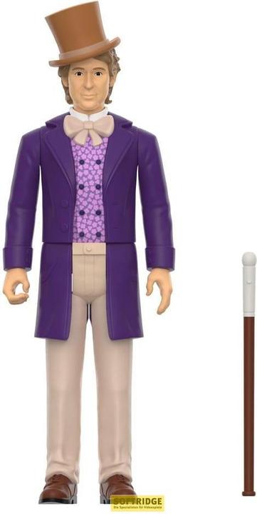 Produktbild Super7 Charlie und die Schokoladenfabrik (1971) ReAction Actionfigur Willy Wonka Wave 01 10 cm