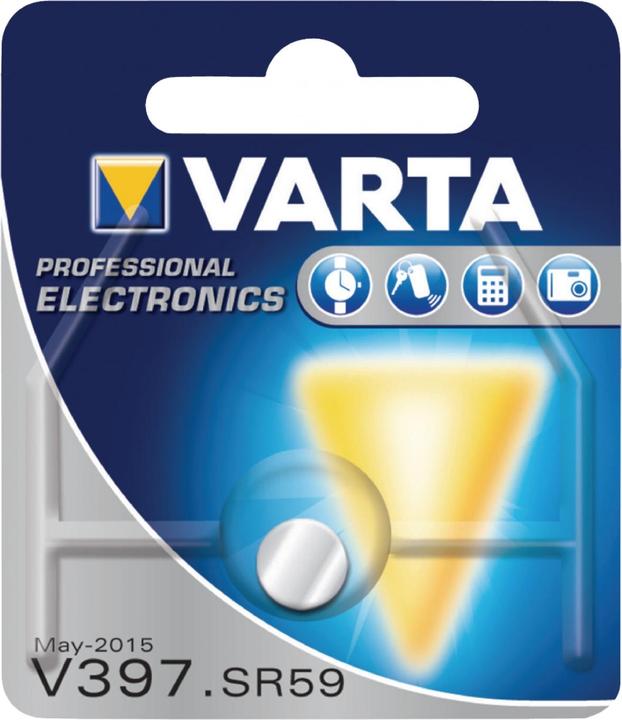 Actual product image Varta V 397 - battery SR59 - silver oxide - 30 (1 pcs., SR59, V397, 23 mAh)