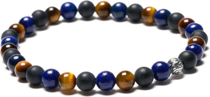 Immagine prodotto Balibay Rena's (20 cm, Argento 925, Occhio di tigre, Onice, Lapislazzuli, Pietra preziosa)