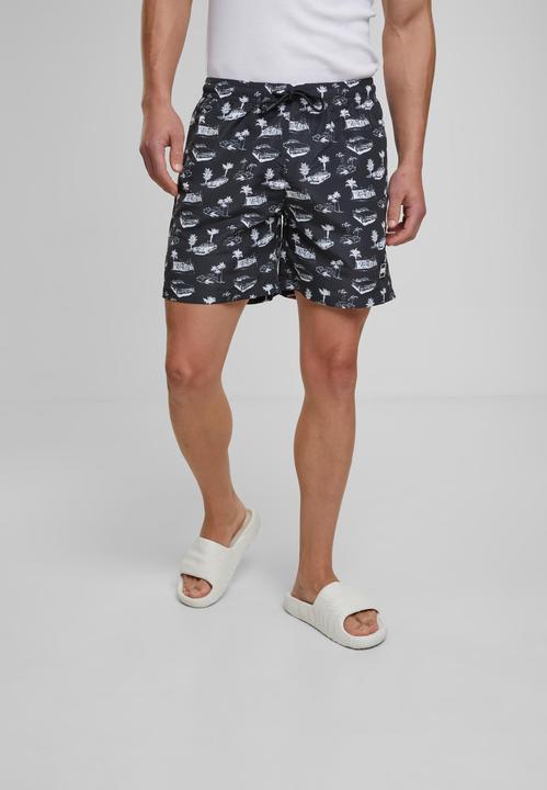 Produktbild Urban Classics Pattern Swim Shorts - 4984 (S)