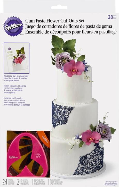 Produktbild Wilton Blumen Fondant Set