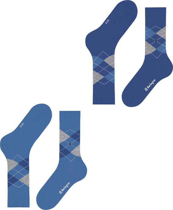 Immagine prodotto Burlington Socken Casual Bequem sitzend (Confezione da 2, 40 - 46)