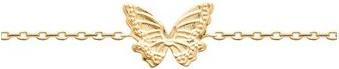 Actual product image Lara Gold plated BRACELET - 16+2 - BUTTERFLY (Gold plated)