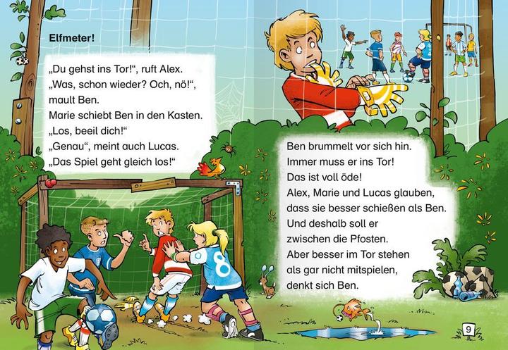 Produktbild Ravensburger Die schönsten Leseraben-Fussballgeschichten (Deutsch, Jan Sasse, Fabian Lenk, Leopé, Heribert Schulmeyer, Manfred Mai, Heike Wiechmann, 2019)