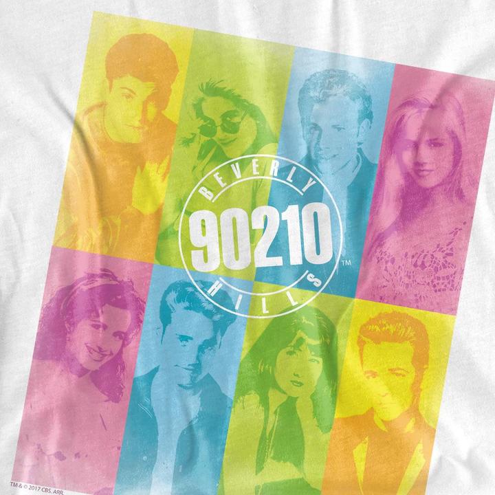 Produktbild 90210 Color Block of Friends TShirt (4XL)