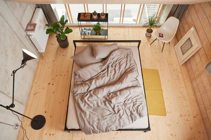 Actual product image lavie Linus Natural (Pillowcase, 50 x 70 cm)