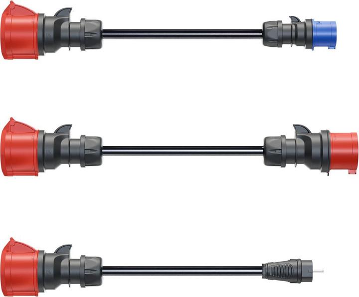 Go-E Adaptateur Gemini flex 22 kW sur kit 3 (CEE 16, 16 kW, 16 A, 0.30 m)