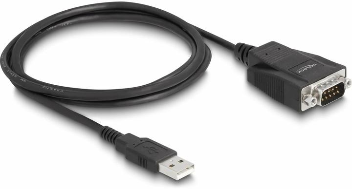 Actual product image Delock Adapter USB 2.0 type-A plug to 1x serial RS-232 D- (0.13 m)