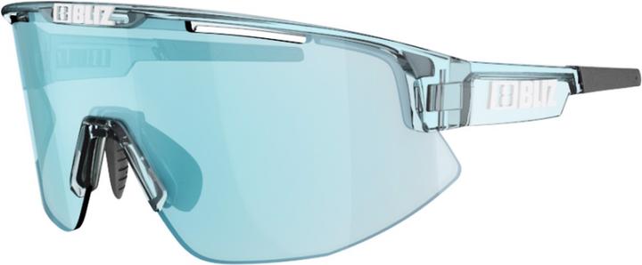 Transparent ice blue, Smoke w Ice Blue multi