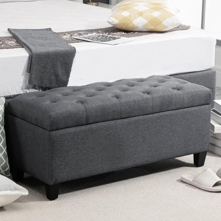 Produktbild Homcom Sitzbank mit Stauraum (100 cm)