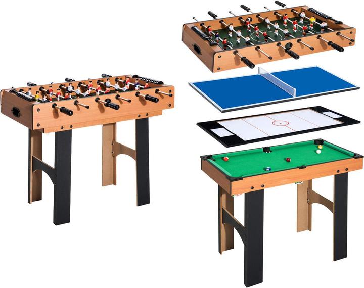 Produktbild Homcom 4 in 1 Multi Spieltisch
