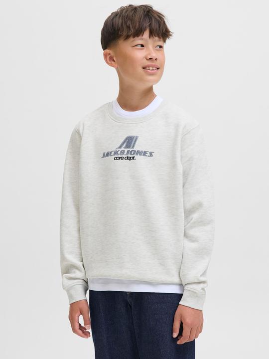 Actual product image Jack & Jones Jcotier Print Sweat Crew Neck Sn Jnr (176)