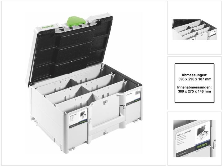 Produktbild Festool Systainer SORT-SYS3 M 187 Domino