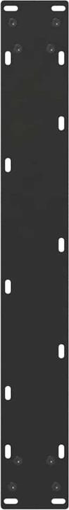 Produktbild VidaXL Couchtischbeine U-Form 2 Stk. Schwarz 70x(72-73) cm Stahl Tischbein