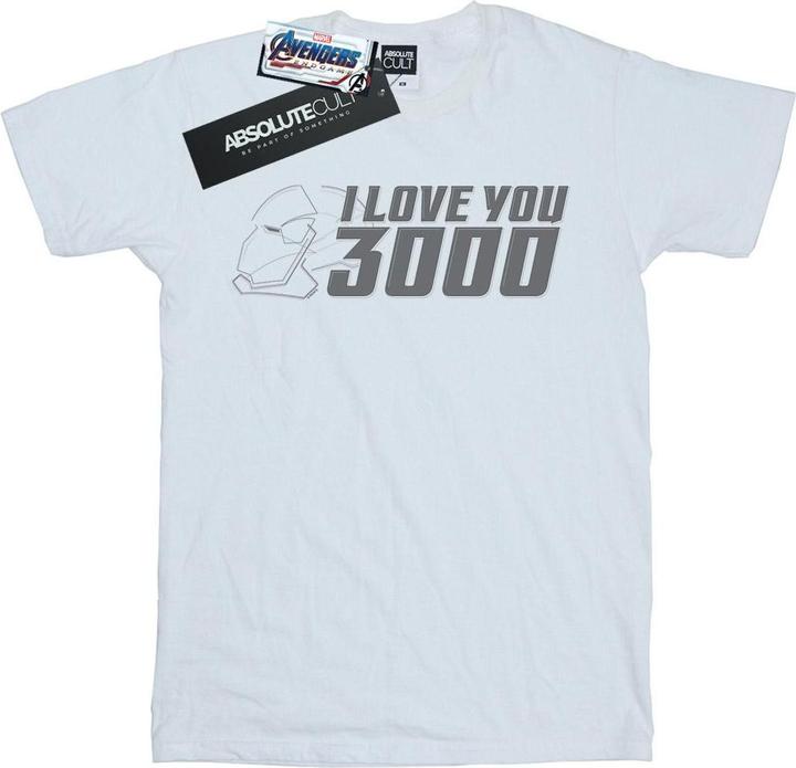 Avengers Endgame I Love You 3000 Helmet TShirt (XXL)