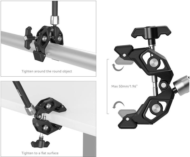 Actual product image SmallRig Crab clamp with Magic Arm (Various video accessories)